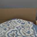 Tommy Bahama Home Quilt Set Reversible Cotton Bedding with Matching Shams, All Season Home Decor, Queen, Cape Verde Smoke Grey/Blue