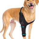 Dog Elbow Brace Sleeve, Breathable and Adjustable Front Leg Support Brace for Arthritis, Hygroma, Pressure Sores, and Calluses, Soft Wrap for Lick Prevention and Injury Recovery, Right Mediu