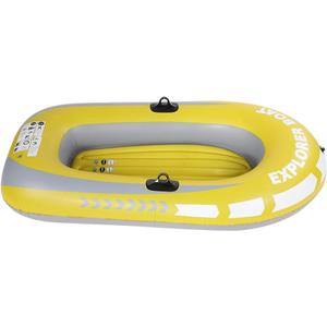 Dilwe Inflatable Boat, PVC 2 Person Inflatable Kayak Canoe for Outdoor Drifting Fishing Traveling