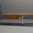 Amazon Basics Under Bed Fabric Zipper Storage Container Bags with Window and Handles, 2-Pack, 30.2 x 20 x 5.7 inches, Gray