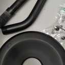 gotonovo Tub Shower Faucet Set Shower Head and Handle Set 6 Modes 6 inch Bathroom Trim Kit with Tub Spout High Pressure Shower System Combo with Valve Round Showerhead Matte Black