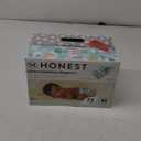 The Honest Company Clean Conscious Diapers for Delicate Skin | Up to 100% Leakproof | Hypoallergenic, Fragrance Free | Gender Neutral | Club Box, Size Newborn, 72 Count (Prints May Vary) (Above It All + All the Alpacas)