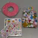 48 Sets Spring Wreath Craft Kits DIY Wreath Hanging Ornaments Make Your Own Paper Craft with Stickers for Home Party Favors Activities