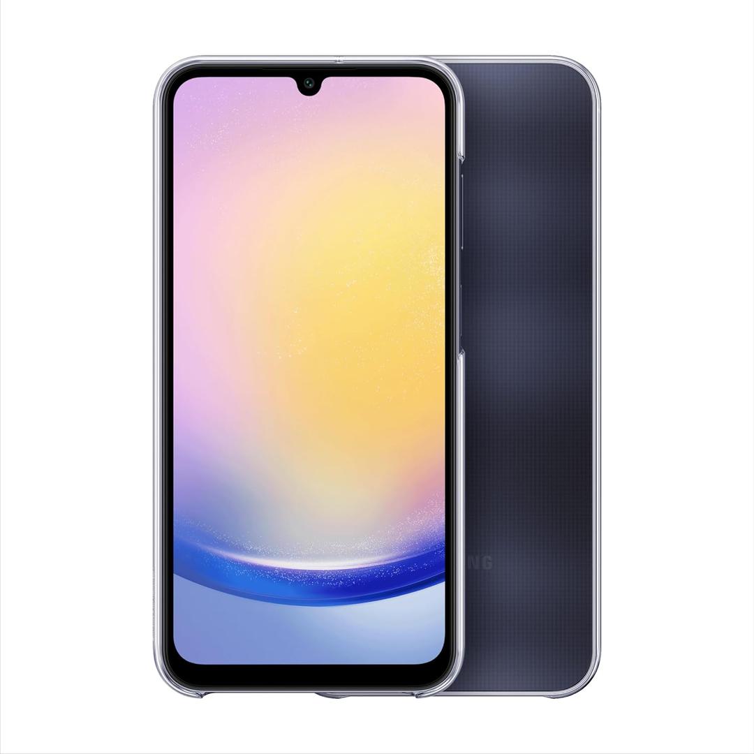 SAMSUNG Galaxy A25 5G Clear Phone Case, Protective Cover with Slim, Glossy Design, US Version, EF-QA256CTEGUS, Transparent