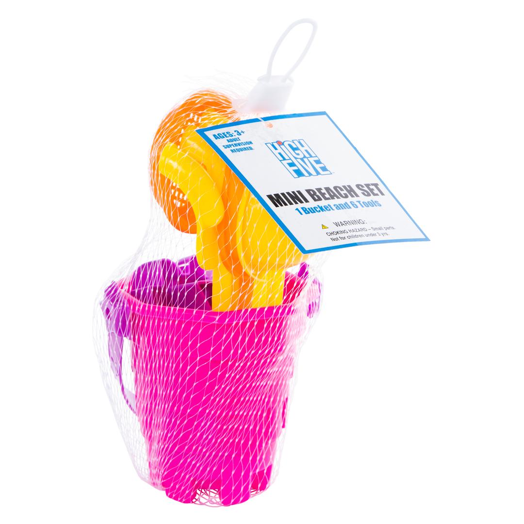 High Five® Mini Beach Toys 7-Piece Set