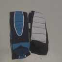 Hylaea Merino Wool Ski Socks, Cold Weather Socks for Snowboarding, Snow, Winter, Thermal Knee-high Warm Socks, Hunting (Medium, Blue Grey (2 Pairs))