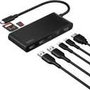 Belkin USB C Hub, 7Port Hub w/ 4K HDMI Display @ 60Hz, SD & MicroSD, 100W Power Delivery, Fast Data Transfer 5Gbps, USB C Multiport Adapter for MacBook, iPad Pro, Chromebook, etc.  Upgraded HDMI 2.0