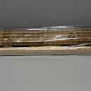 No Drill Cordless Bamboo Roman Shades, 30" W × 48" H, Highfield Teak