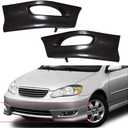 Labwork Front Bumper Lip Splitter Chin Spoiler Body S Style Replacement for Toyota Corolla 2005-2008