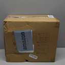 HORLIMER 4x4x2 inches Shipping Boxes Set of 100, White Corrugated Cardboard Box Literature Mailer