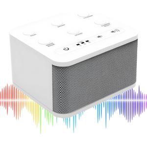 Big Red Rooster Sleep Sound Machine - White Noise Device for Kids and Babies with Rain and Nature Sounds - Portable Noise Cancellation for Nap Time, Bedroom, Nursery, or Office - 4x4x3 in