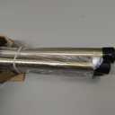 Antique Bronze Curtain Rods for Windows 48-88",1 Inch Disc Wrap Around Curtain Rod with Aluminum Finials and Brackets,No Screw Disassembly Adjustable Blackout Curved Room Darkening Curtain Rod