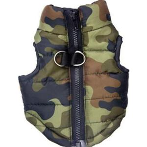 Winter Dog Vest - Warm Coat for Cold Weather, Windproof & Waterproof. Small Dogs ONLY - Teddy, Chihuahua, Yorkshire. Camouflage XXS (XXS(Back:7.0", Chest:11.0", 2.0-3.0lbs))