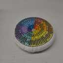party greeting Wheel of Emotions Feelings Pillow Round Velvet Feelings Wheel Emotion Throw Pillow Circle Seating Floor Cushion for Office Home Room Sofa Decor Counselor Physical Therapist Gifts (Colorful)