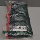 ZOBER Gift Wrapping Paper Organizer Storage - 40" Gift Wrap Storage Containers with Interior Pockets for Bows, Tags & Ribbons - Wrapping Paper Holder, Waterproof, Fits 24 Standard Rolls, Green