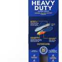 Dr. Scholl's Heavy Duty Support Insole Orthotics, Big & Tall, 200lbs+, Wide Feet, Shock Absorbing, Arch Support, Distributes Pressure, Trim to Fit Inserts, Work Boots & Shoes, Men Size 8-14, 1 Pair