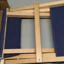 FARFELLNY Camping with backrest Folding Stool,Foldable Wood and Canvas Chair,Outdoor Portable backrest Chair, Lightweight,Ideal for Camping,Hiking,Outdoor Fishing,picnicking, BBQ,Holds Up to 260 lbs