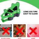 7 x AnXin Motorcycle CNC Chain Guide Guard Protection for KX250F 2009-2018 KX250 2019-2024 KX450F 2009-2018 KX450 2019-2024 KLX450R 2018-2019 KX250X KX450X