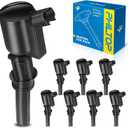PHILTOP FD503 Ignition coils Fits for Ford 97-10 F-150 5.4L/4.6L, 99-19 E-350 Super Duty 5.4L/6.8L, 97-04 Expedition 5.4L, Mercury 98-11 Grand Marquis, 99-04 F-250 Super Duty 5.4L/6.8L