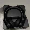 TECKNET Wireless Headset, Bluetooth Headset with Noise Cancelling Microphone - Rechargeable Bluetooth V5.2 Headphones, 50H Playtime & Mic Mute, On Ear Headphones for Trucker/Remote Work/Call Center (Deep Black)