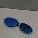 2PCS Pet Grooming Tools - Double-Sided Brush for Shedding and Bathing, Suitable for Short/Long Haired Dogs, Cats and Horses, Deshedding Dog Brush, Mane & Tail Combs for Horses - Pet Supplies (Blue)