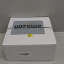 Tiered Serving Bowls Chip and Dip Serving Set with Stand, Ceramic Appetizer Serving Dishes Platters and Trays for Parties Entertaining - Checkered Kitchen Decor (2-Tier Set (Large, Medium), Black and White Pattern)