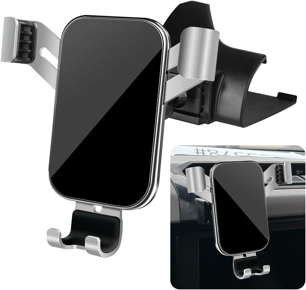 Car Phone Holder for Ford Bronco 2021 2022 2023 2024 2025 and Ford Bronco Raptor 2021-2025 Auto Interior Accessories Best Cell Phones Mount Cellphone Mobile Cradle Charging GPS Navigation Stand