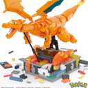 MEGA Pokmon Building Toys Set Motion Charizard with 1664 Pieces and Wing Movement, for Adult Collectors