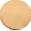 Sawysine 150 Pcs 14 Inch Round Parchment Paper Natural Unbleached Parchment Paper Sheets Non-Stick Precut, Ideal for Baking, Cooking, Grilling, Air Fryer and Steaming Brown