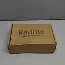 Ravinte 25 Pack Black Cabinet Pulls 5 Inch Square Kitchen Cabinet Handles Matte Black Kitchen Hardware for Drawer Pulls Drawer Handles Come with Screwdriver