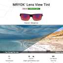Mryok Women's Replacement Lenses for Oakley LBD OO9193 - Options (Polarized - Midnight Sun)