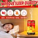 Snowman Diffuser Christmas Essential Oil Diffuser Gifts 120ml Holiday Present for Essential Oil Small Aromatherapy Humidifier Warmer for Home Office Decorations