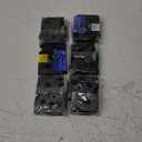 Anycolor Replace for Brother Label Maker Tape TZe TZ Tape 12mm 0.47 Laminated Color P Touch Label Tape for Brother PT-D210 PT-H110 PT-D220 PT-D610BT PT-D600, White/Orange/Red/Blue/Yellow/Green, 6-Pack