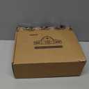 MOMEEMO Gold Soap Dispenser Set Comes with Stainless Steel Pumps, Instant Dry Tray, and Dish Scrub Brush, Suitable for Kitchen Decor and Accessories. (Gold)