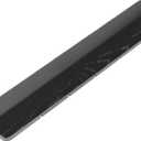 Faluber Wooden Wrist Rest Black Lacquered, 17.3-inch Length and 20mm Thickness for Full size Keyboard, Ergonomic Palm Rest for Mechanical Keyboard, Stain Resistant (Fullsize-440mm, Black Lacquered) (Large)