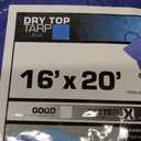 Dry Top 1620 Medium Duty Tarp, 16x20 Feet, Blue
