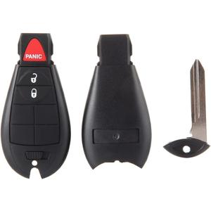 ECCPP M3N5WY783X 1X Replacement Uncut 433MHz Keyless Entry Remote Key Fob for C hrysler 300 Town & Country/for D odge Durango Challenger Charger Journey Grand Caravan/for V olkswagen Routan IYZ-C01C