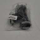 Fernco 2" Flexible PVC Tee Includes Optional 1.5" Reducer Bushing for DWV Cast Iron, Steel and Plastic Pipe Connections