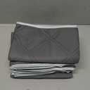 Sunny zzzZZ 6 Pack Baby Waterproof Changing Pad Liners - Quilted Thicker Ultra Soft Changing Table Cover Liners - Durable & Easy to Clean - Grey - 23" x 11" (11x23 Inch (Pack of 6), Gray)
