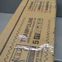 Gardenature 60" Kids Trampoline Indoor, 5ft Toddler Mini Trampoline with Basketball Hoop, Gymnastics Bar, Rings, Christmas Toys Birthday Gifts for Girls Boys Age 3-8, Green