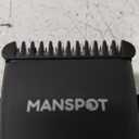 Manscape Body Hair Trimmer for Men, Groin Hair Trimmer Ball Shaver Replaceable Ceramic Blade Heads Waterproof