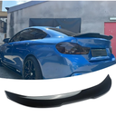 Rear Trunk Spoiler Wing ABS Fit for BMW 4 Series F36 Gran Coupe 4-Door 2015-2020 428i/ 430i/ 435i/ 440i PSM Style Decklid Lip Exterior Accessories(Glossy Black)