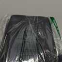 Upgraded Extra Large Car Seat Organizer Backseat with 3 Storage Pockets, Multipurpose Car Organizer Hanging Car Trash Bag Can Premium PU Leather Garbage Can 3 Gallon Large Capacity, Black