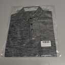 Alex Vando Mens Golf Shirt Moisture Wicking Quick-Dry Short Sleeve Casual Polo Shirts for Men (Small, Black)