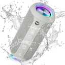 Ortizan Portable Bluetooth Speaker, IPX7 Waterproof Wireless Speaker with 24W Loud Stereo Sound, Outdoor Speakers with Bluetooth 5.0, 30H Playtime,66ft Bluetooth Range,TWS Pairing for Home