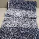 OLANLY Bathroom Runner Rugs Mat 59x20, Extra Soft Absorbent Microfiber Bath Rugs, Rubber Backing, Quick Dry, Washable Long Bath Mats for Bathroom, Tub and Shower, Home Decor Accessories, Navy Blue