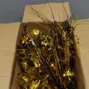 18 Pack 2026 Graduation Table Centerpiece Decoration Metallic Foil Spray Centerpiece Glitter Star Brust Table Topper Decoration for Graduation Birthday New Year Holiday Party Supplies (Black and Gold)