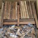 HOMKIRT Plant Stand Indoor Outdoor, 11 Tier Reinforced Plant Shelf Tall for Multiple Plants, Large Wood Plant Rack Holder, Garden Shelves, Flower Stand for Living Room Patio Corner