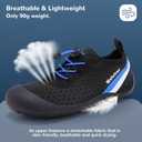 WateLves Wide Toddler Water Shoes Kids Barefoot Athletic Sneakers Girls Boys Quick Dry Aqua Socks for Beach Hiking Swim Kayak Sport Accessories, Camping Essentials, Size: 3 Big Kid