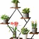 Floating Shelves for Wall, Wall Shelf for Living Room, Bedroom Décor, Large Hanging Shelf for Storage and Display for Books, Plants, Photos, Easy Install (Rustic Brown/Black)